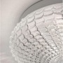 Kruhová - NV 9738255 Stropní svítidlo CLAM čiré sklo bílý kov E27 2x12W 230V IP44 bez žárovky - NOVA LUCE - foto 4