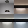 Dekorativní - PN 2689-18 LED závěsné svítidlo Q-STRETTO, černá,, ZigBee, 2200-5000K - PAUL NEUHAUS - foto 4