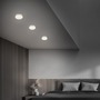 Kruhová - BRI 7072414 LED stropní svítidlo hvězdné nebe, pr. 15,7 cm, 11 W, stříbrná (starý kód: BRI 7072-414) - BRILONER - foto 4