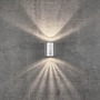 Nástěnná - NOR 49701031 Venkovní nástěnné svítidlo Canto 2 2x5W LED galvanizovaná ocel čirá - NORDLUX - foto 4