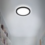 Kruhová - BRILO 7150415 Slim svítidlo LED panel, pr. 19 cm, 12 W, černá (starý kód: BRILO 7150-415) - BRILO - foto 4