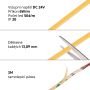 COF pásky s vysokou integrací LED - COB LED pásek 24COB6 mini vnitřní záruka 3 roky - foto 4