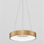 Kruhová - NV 9453432 Závěsné svítidlo RANDO THIN broušený zlatý hliník a akryl LED 30W 230V 3000K IP20 stmívatelné - NOVA LUCE - foto 4
