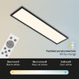 Hranatá - BRILO 7054-015 CCT svítidlo LED panel, 100 cm, 24 W, 2400 lm, černá - BRILO - foto 4