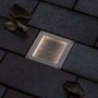 Zapuštěná - P 94336 Venkovní zemní svítidlo Brick 100 x 100 x 38 mm IP67 0,8W kov/ocel pohybové čidlo - PAULMANN - foto 4