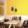 Hranatá - RED R13823 LIZ NEW závěsná černá chrom 230V E27 28W - RED - DESIGN RENDL - foto 4