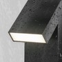 Sloupková - M O592FL-L15GF3K Venkovní stojací svítidlo Guss 3000K 15W teplá bílá 550lm černý hliník/sklo IP65 - MAYTONI - foto 4