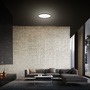 Kruhová - BRI 3391-015 Slim svítidlo LED panel, pr. 29,3 cm, 2400 lm, 18 W, černá - BRILONER - foto 4