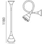 Dekorativní - AR 0671W10A Pipe nástěnné/stropní LED 2700K - ARTEMIDE - foto 4