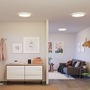 Kruhová - P 71034 LED Panel Atria Shine Backlight IP44 kruhové 420mm 22W 4000K design dřevo - PAULMANN - foto 4