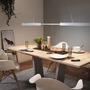 Podélná - P 76988 LED závěsné svítidlo s bezdotykovým ovládáním Aptare 2700K / 16,5W / 16,5W hliník kartáčovaný stmívatelné - PAULMANN - foto 4