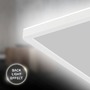 Hranatá - BRILO 7402416 Ultraplochý LED panel s přímým a nepřímým osvětlením, 58 cm, LED, 22 W, 3000 lm, bílé (starý kód: BRILO 7402-416) - BRILO - foto 4