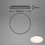 Kruhová - BRILO 3758316 LED stropní svítidlo 40cm 24W 2600lm bílé - BRILO - foto 4