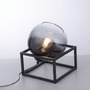 Stolní lampy dekorační - LD 15423-18 ZEA LED stolní lampa 1 ramenné černé kouřové sklo moderní do interiéru - LEUCHTEN DIREKT / JUST LIGHT - foto 4