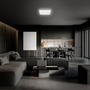 Hranatá - BRILO 3749-415 LED stropní svítidlo, 37 cm, 24 W, 2800 lm, černá - BRILO - foto 4