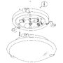 Kruhová - EG 7184 Stropní svítidlo SALOME 7184 - EGLO - foto 4