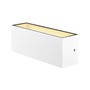 Nástěnná - LA 1005156 SITRA L WL UP/DOWN venkovní LED nástěnné přisazené svítidlo, bílé CCT switch 3000/4000 K - BIG WHITE (SLV) - foto 4