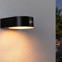 Nástěnná - P 94730 Solární LED venkovní nástěnné svítidlo Eileen pohybové čidlo neláká hmyz IP44 2200K černá - PAULMANN - foto 4