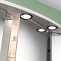 Zapuštěná - P 93117 LED vestavná nábytková svítidla 3ks sada kruhové 65mm 3x2,5W 230/12V 3000K černá mat - PAULMANN - foto 4