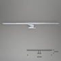 K zrcadlu - BRI 2104-118 LED svítidlo k zrcadlu 60 cm 8W 780lm chrom - BRILONER - foto 4