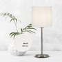 Stolní lampy dekorační - BRILO 7002016 Stolní lampa, max. 25 W, 38,5 cm, bílé (starý kód: BRILO 7002-016) - BRILO - foto 4