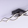 Podélná - LD 15166-18 WAVE LED stropní svítidlo, design vlny, černá 3000K - LEUCHTEN DIREKT / JUST LIGHT - foto 4