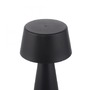 Na stůl - LD 19260-18 ABERA LED stolní lampa na baterie černá dotykový stmívač IP54 USB vnitřní i venkovní použití 3000K - JUST LIGHT - foto 4