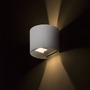 Nástěnná - RED R13736 TITO R DIMM nástěnná bílá 230V LED 2x3W IP65 3000K - RED - DESIGN RENDL - foto 4