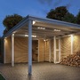 Nástěnná - P 94518 Park + Light LED venkovní nástěnné svítidlo Ikosea vč. pohybové čidlo IP44 50x203mm 3000K 5,6W 12V antracit umělá hmota - PAULMANN - foto 4