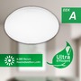 Kruhová - BRILO 3867016 BRILONER Elipso A stropní svítidlo pr.37,5 cm - 12W, 2520lm, LED, energetická třída A, bílé 3867016 - foto 4
