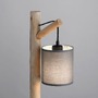 Stolní lampy dekorační - LD 15784-29 GREEN TRIB LED stolní lampa přírodní dřevo 1 ramenné látkové stínidlo venkovský design do interiéru - LEUCHTEN DIREKT / JUST LIGHT - foto 4