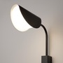 Dekorativní - M MOD126WL-01B Nástěnné svítidlo Mollis 28W G9 černý kov akrylát designové - MAYTONI - foto 4