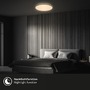 Kruhová - BRILO 3831015 Pulup LED stropní svítidlo, plynule stmívatelné, dálkový ovladač, černá - BRILO - foto 4