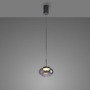 Koule - LD 15471-18 Kolekce Schöner Wohnen závěsné svítidlo SIA černá, kouřové sklo, stmívatelné, SimplyDim, 3000K - JUST LIGHT - foto 4