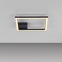 Hranatá - LD 14707-18 LED stropní svítidlo IVEN, černá, čtverec, ploché, teplá bílá, moderní, 3000K - JUST LIGHT - foto 4