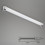 Koupelnová - BRI 2062-018 LED svítidlo k zrcadlu 57,2 cm 10W 1200lm chrom - BRILONER - foto 4