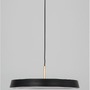Kruhová - NV 910622 Závěsné svítidlo VETRO matný černý hliník a akryl LED 41W 230V 3000K IP20 - NOVA LUCE - foto 4