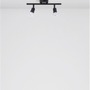 Bodová - NV 960006 Bodové svítidlo LUP saténový černý kov GU10 2x5W 230V IP20 bez žárovky - NOVA LUCE - foto 4