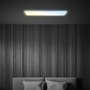 Hranatá - BRILO 7533016 Tava LED stropní svítidlo 98cm, stmívatelné, dálkový ovladač, bílé - BRILO - foto 4
