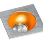 Hranatá - AZZ AZ1733 Stropní bodové podhledové svítidlo Azzardo Hugo 1 downlight aluminium AZ1733 GU10 1x50W IP20 hliníkové - AZZARDO - foto 4