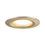 Koupelnová - P 92407 LED vestavné svítidlo 3-krokové-stmívatelné Nova Coin základní sada nevýklopné IP44 kruhové 74mm Coin 3x6W 230V stmívatelné 2700K zlatá mat - PAULMANN - foto 4