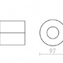 Downlight - RED R14217 JUNIPER stropní černá/zlatá  230V LED 15W 30°  3000K - RED - DESIGN RENDL - foto 4