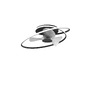 Ventilátory - FAN LED-STORM-NER Stropní svítidlo s ventilátorem LED VENTILATORE 55 W CCT 7450 lm černá pr.77x22 cm - FANEUROPE - foto 4