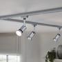 GU10/GZ10 - P 28753 LED reflektor 7W matný chrom GU10 2.700K teplá bílá - PAULMANN - foto 4