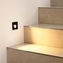 Zapuštěná - IMPR 565736 Deko-Light vestavné svítidlo do zdi - Alwaid Pro pohybový senzor, 2/4 W, 2700 K, bílá - foto 4