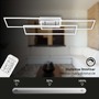 Hranatá - BRILO 3676-019 CCT LED stropní svítidlo, 116,5 cm 18 W, 2200 lm, hliník-chrom - BRILO - foto 4