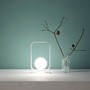 Stolní lampy dekorační - FAN I-ROXY-L1 Stolní lampa Lume Roxy bílá, patice GU9, 16 x 26 cm - FANEUROPE - foto 4