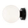 Dekorativní - M MOD321WL-01B Nástěnné svítidlo Basic form E14 40W opálové sklo černý kov - MAYTONI - foto 4