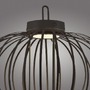 Na stůl - LD 19305-18 AKUBA LED stolní lampa průměr 46cm černá na baterie USB IP44 stmívatelné dotykem 2700K - JUST LIGHT - foto 4