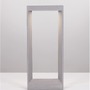 Sloupková - NV 9540218 Venkovní sloupkové svítidlo CAIRO šedý beton skleněný difuzor LED 8W 3000K 120-230V IP65 - NOVA LUCE - foto 4